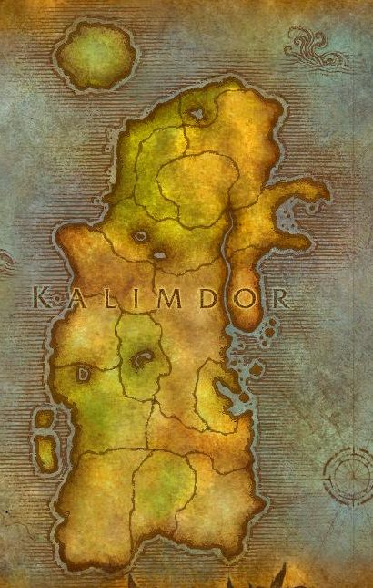 Mapa de Kalimdor